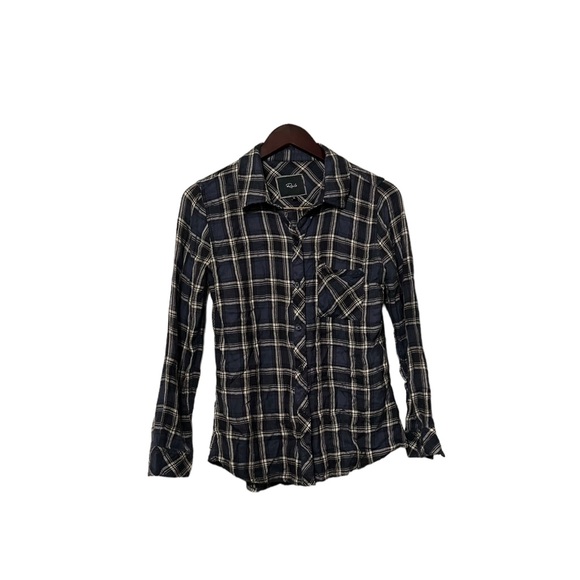 ✨ Rails Flannel Plaid Button Down Shirt Top - Picture 2 of 5